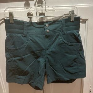 Title Nine Dark Teal Athletic Shorts